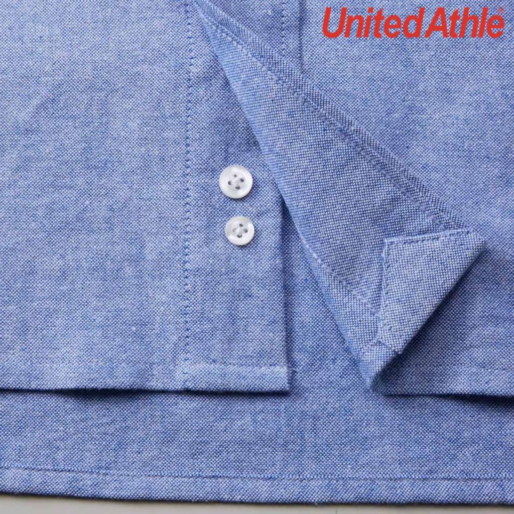United Athle 1269 Oxford Button Down Long Sleeve Shirt