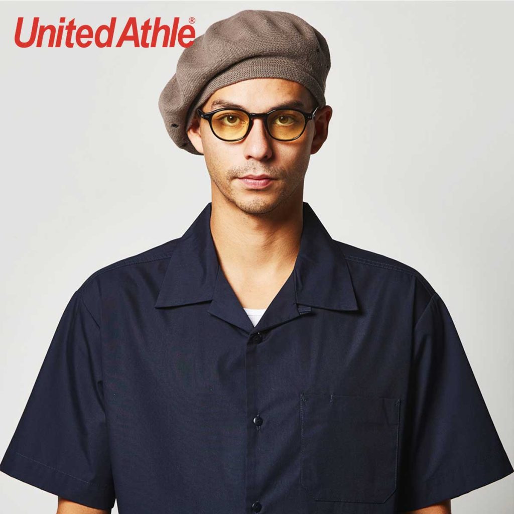 United Athle 1759-01 T/C Short Sleeve Shirt with Pocket