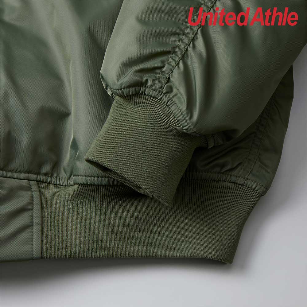 United Athle 7490-01 MA-1 Bomber Jacket - Military Green
