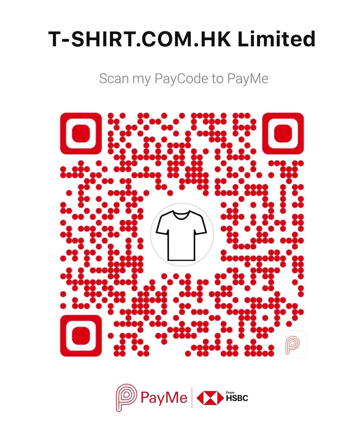 5010-01 5.6 oz Long Sleeve T-Shirt 36 Payme Payment Method