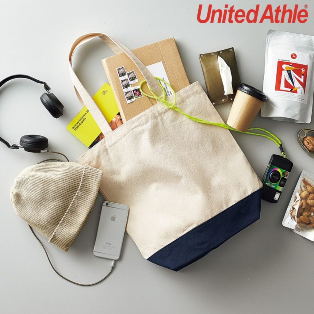 United Athle 1460-01 8.3oz Canvas Tote Bag
