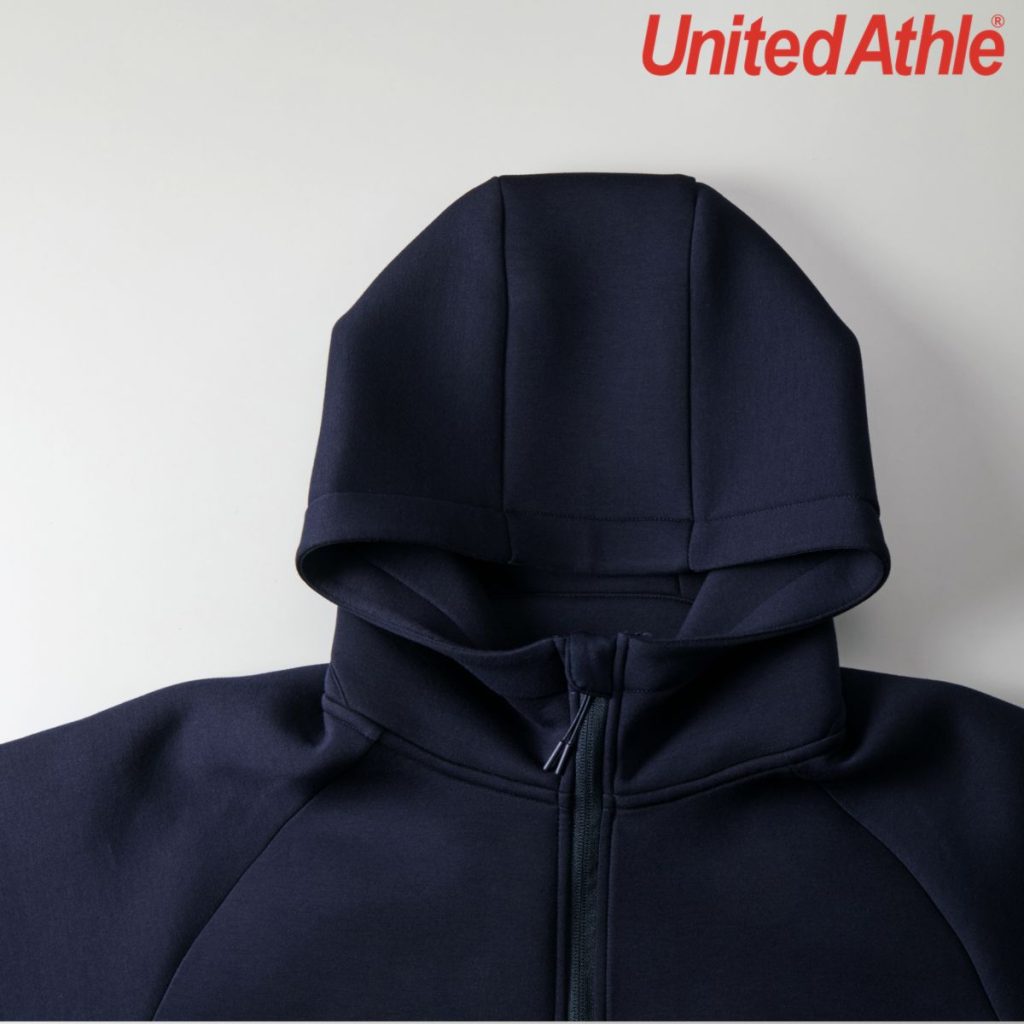 United Athle 2211-01 9.4oz T/R Full Zip Cardboard Knit Jacket