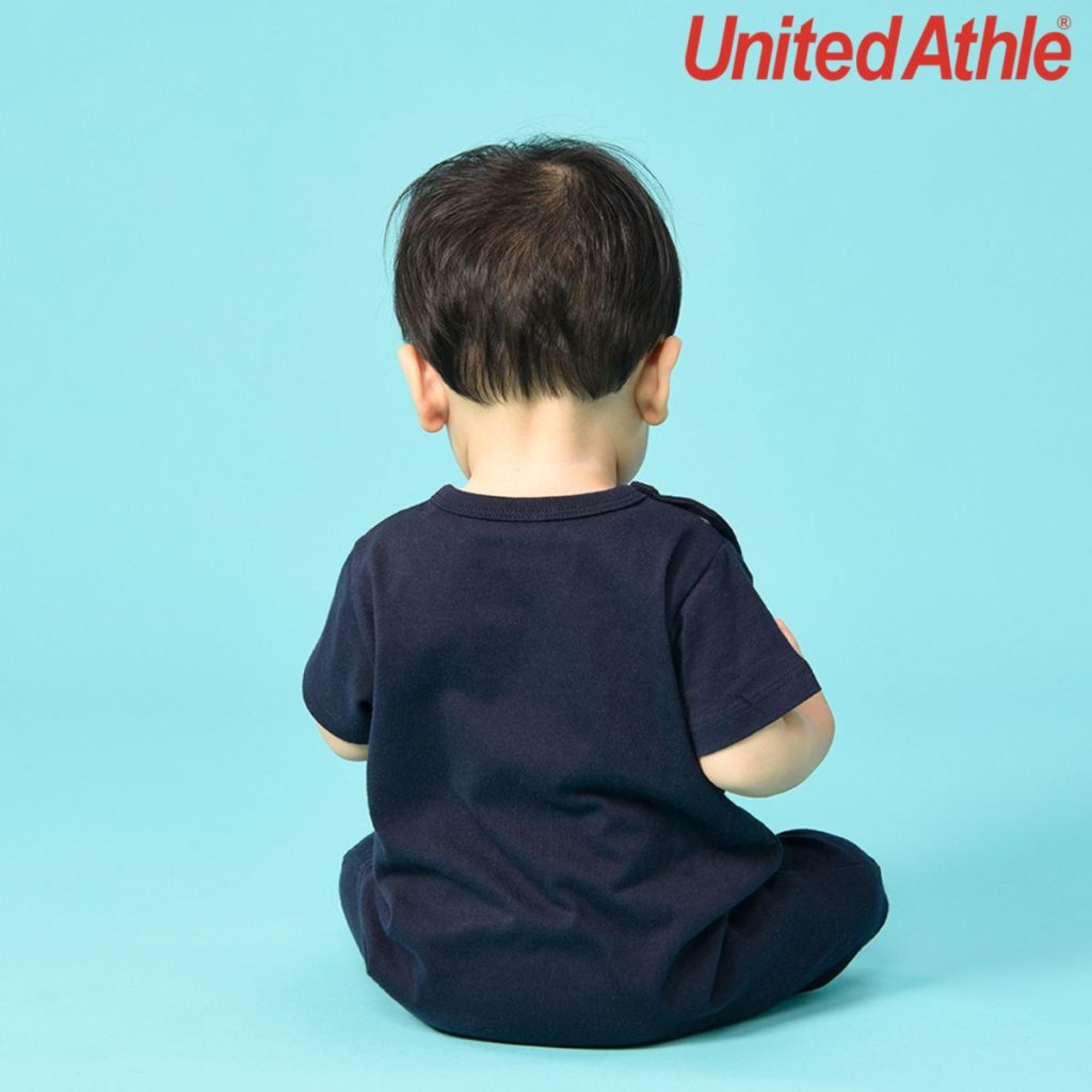 United Athle 5158-02 5.6oz Cotton ​Baby Romper