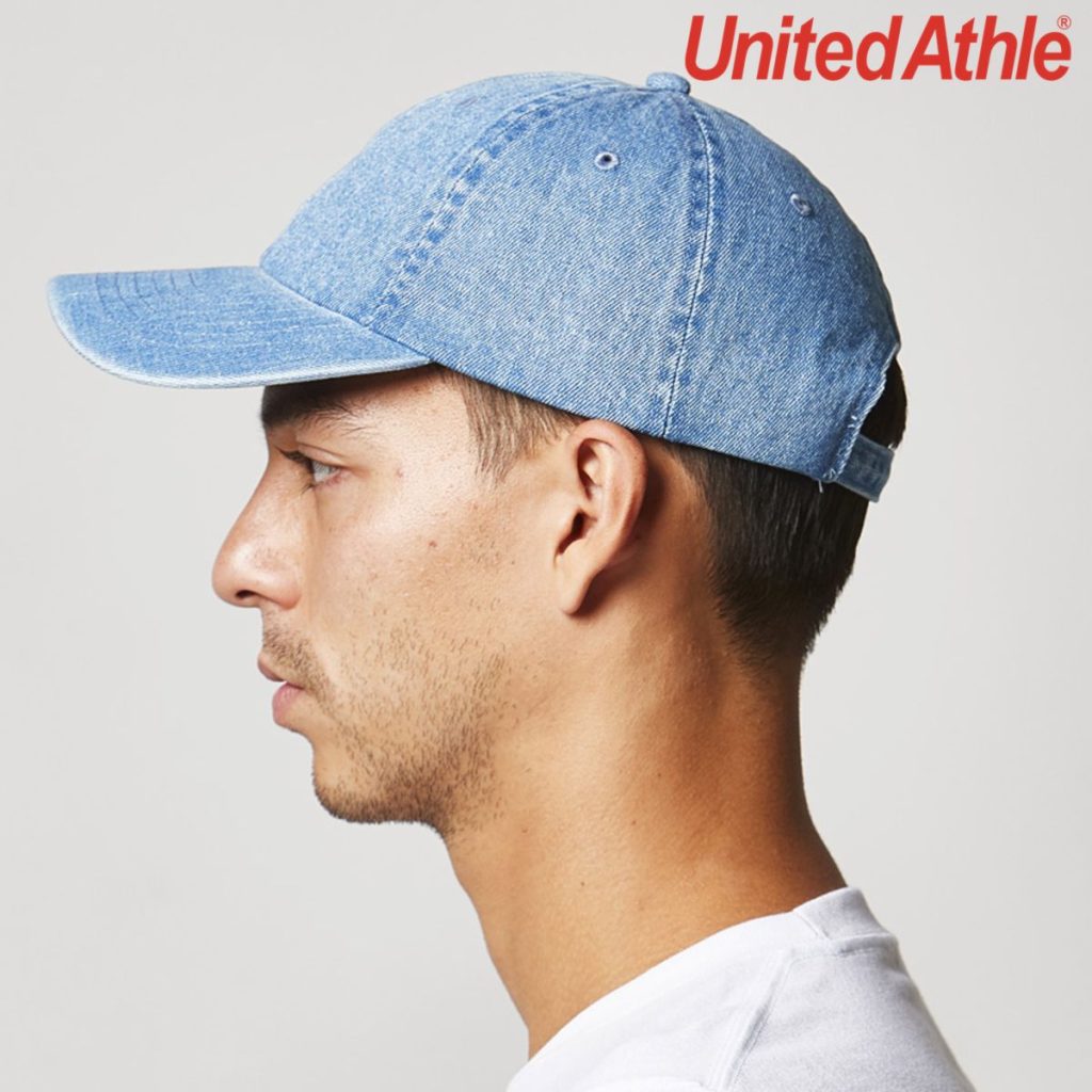 United Athle 9671-01 Light Denim Baseball Cap