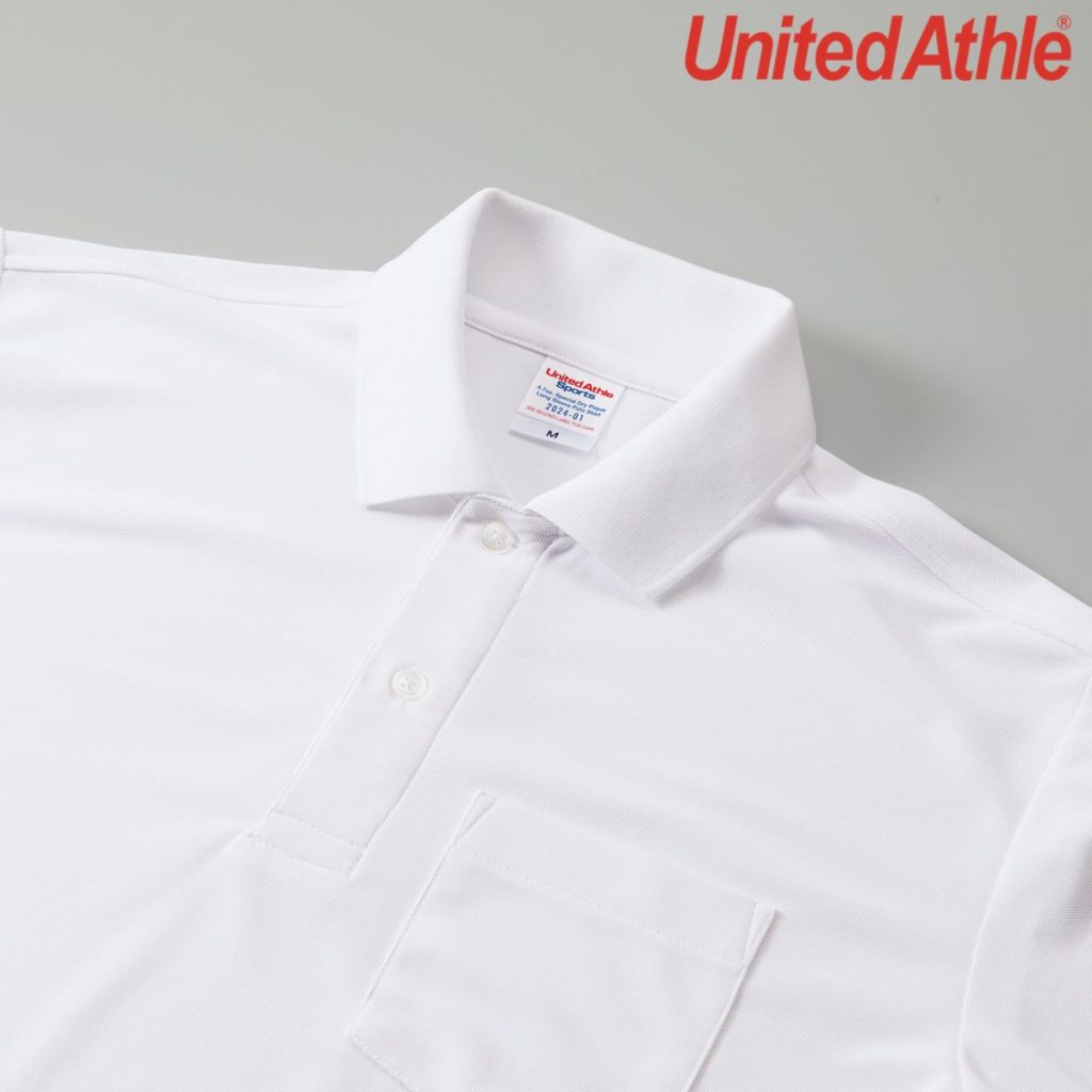 2024-01 4.7oz Dry-Fit Long Sleeve Polo Shirt 7 United Athle 2024-01 4.7oz Dry-Fit Long Sleeve Polo Shirt with Pocket