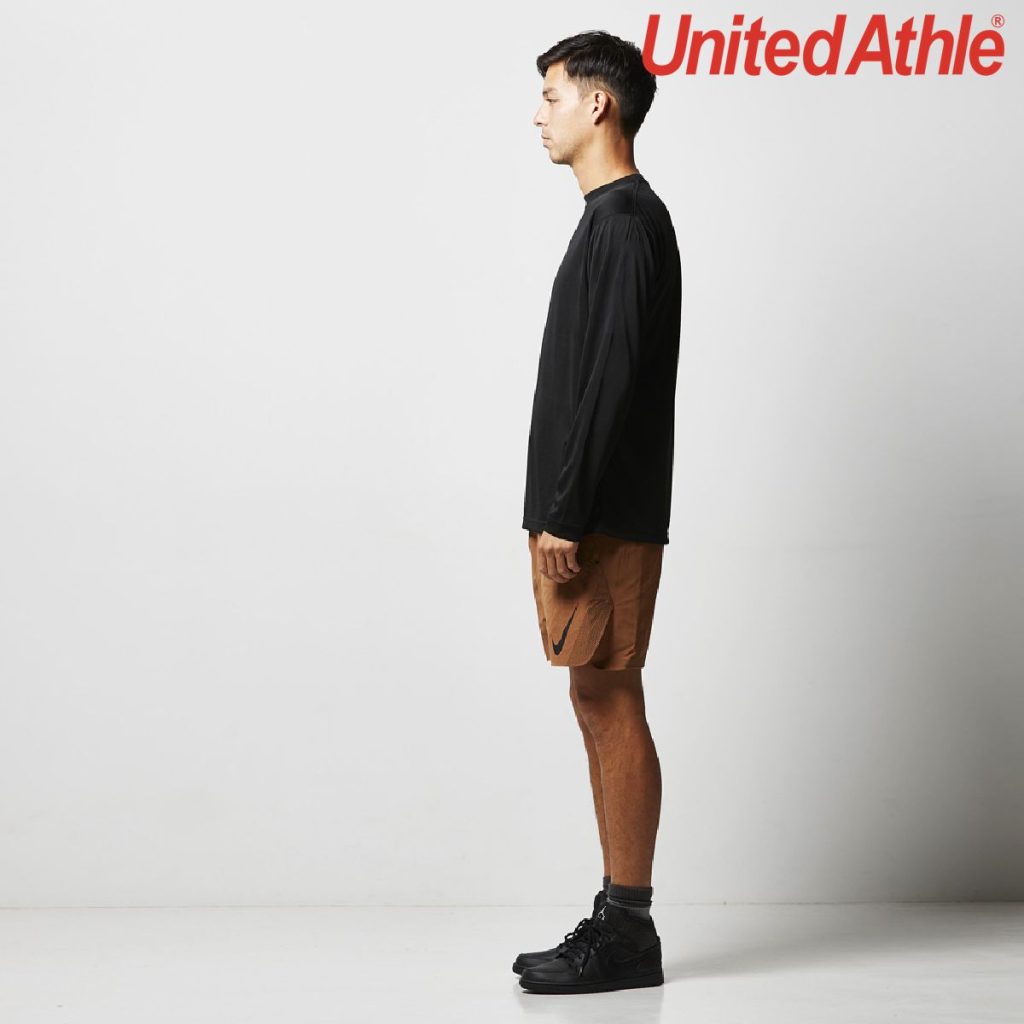 5089-01 4.7oz Dry Silky Touch Long Sleeves Tee 9 United Athle 4.7oz Dry Silky Touch Long Sleeves Tee