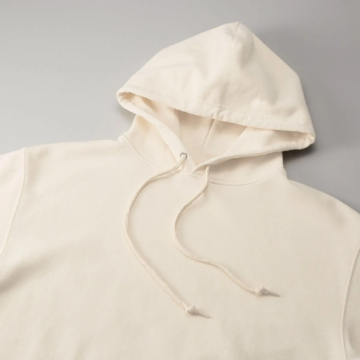 5398-01 8.8oz Cotton French Terry Pullover Hoodie 17 Features a three-dimensional double hood