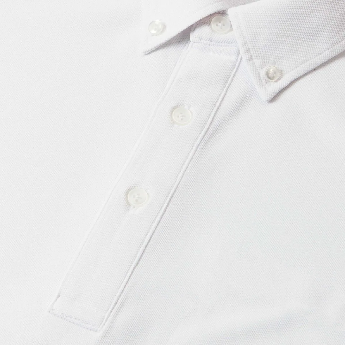 2023-01 4.7 oz Dry Kanoko Polyester Polo with Button-Down Collar & Pocket 6 Use a milky white button for colors other than black and navy