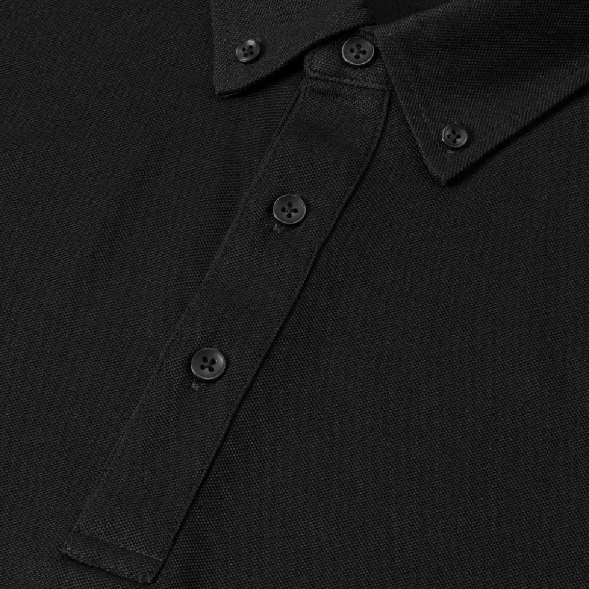 2023-01 4.7 oz Dry Kanoko Polyester Polo with Button-Down Collar & Pocket 7 Use glossy buttons of the same color of body for black