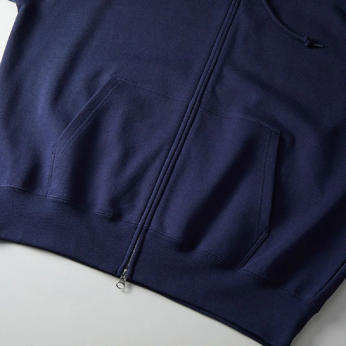 5203-01 10.0oz Oversided Fullzip Hoodie (French Terry) 12 Kangaroo pocket specification