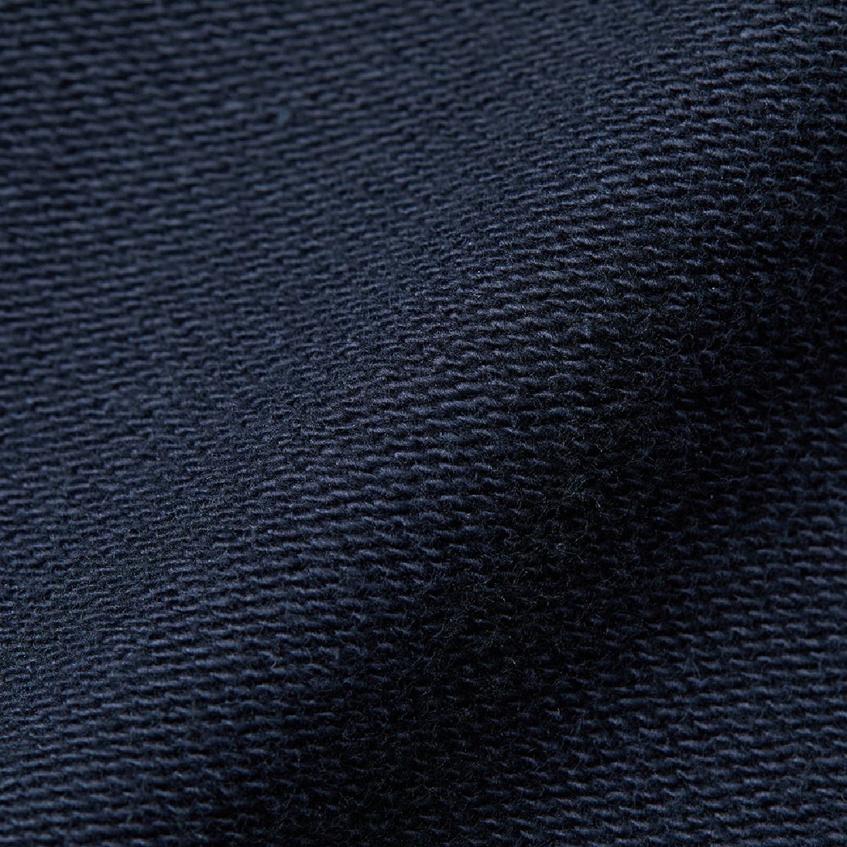 A thicker-than-usual yarn gives the reverse side a substantial feel.