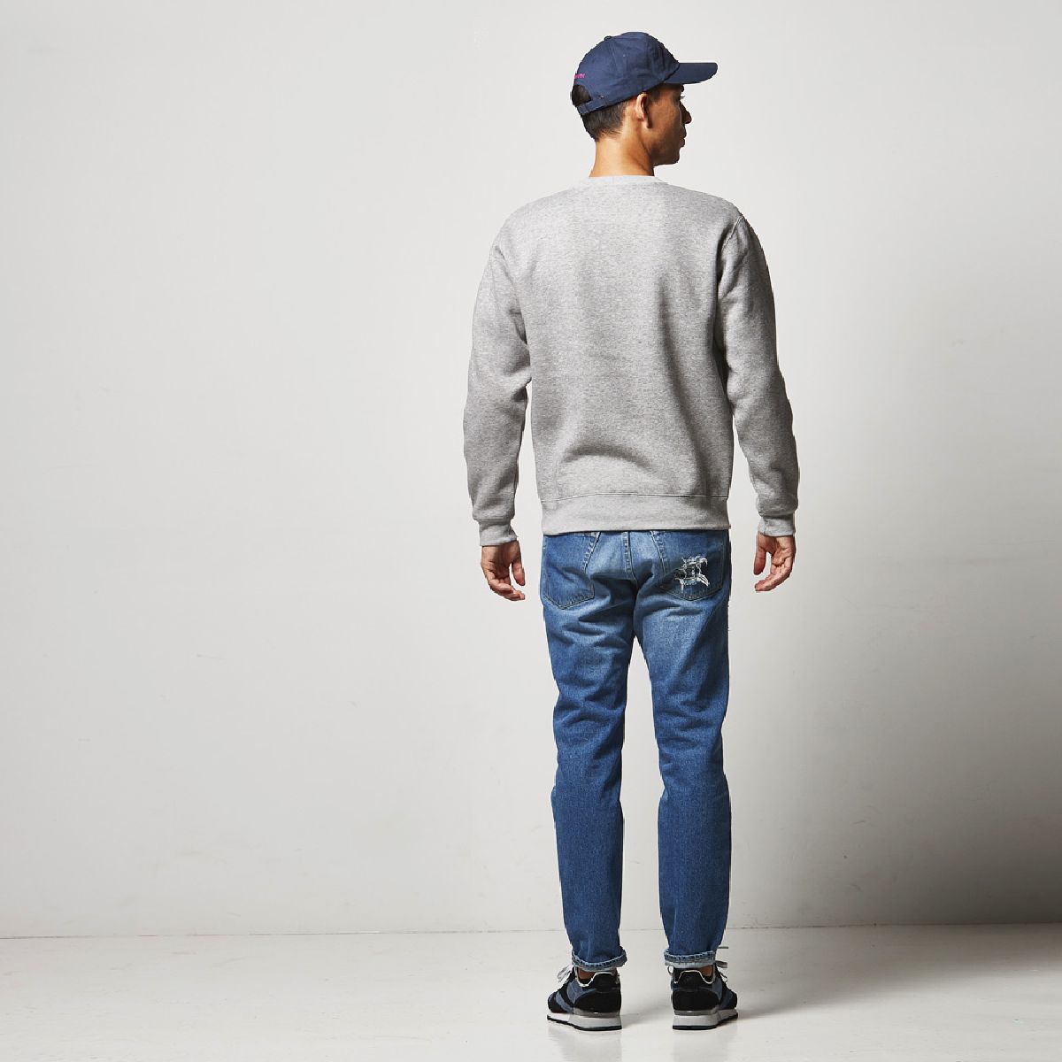 182cm, Size M, Back silhouette
